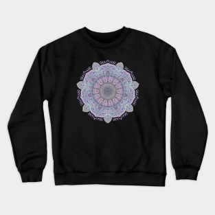 Pink Purple and Blue Mandala Crewneck Sweatshirt